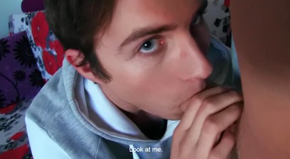 CZECH HUNTER 409 - Good looking Jock Takes a Survey & then Agrees to Fuck