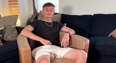 Young Straight Tennis Players Shows off his Lean Body & Massive Uncut Cock & Cums Everywhere!