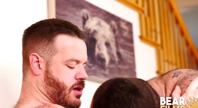 Big Hairy Bears Rex Blue and John Thomas Bareback