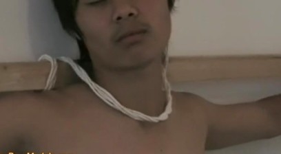 Smooth Big Cock Twink Boy Bound