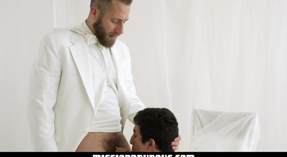 Prude Missionary Boy Sucks Cock to Prove his Worth