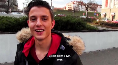 CZECH HUNTER 500 - College Dude With A Big Dick Gets Pounded Hard