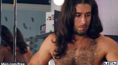 Whimsical Stylist Diego Sans Completely Transforms the Scruffy Gardener Calhoun Sawyer