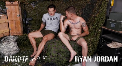ActiveDuty - SGT Takes Muscle Hunk Newbies Gorgeous Cock