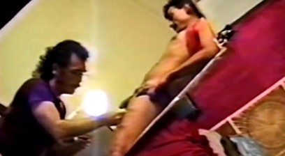 Shaving, Handjob & Jacking off - CRAZY HORNY NUTZ (Michael Goodwin, 1988)