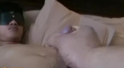 Asian Boy Bound Cum