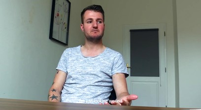 DIRTY SCOUT 188 - Tattooed Hunk Takes It Raw Up The Ass During His Interview