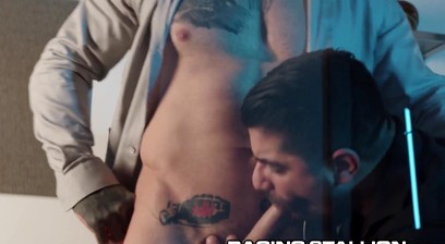 Huge Body Builder Boss Settles Argument With Ass Pounding - RagingStallion