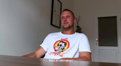 DIRTY SCOUT 200 - Buff Muscular Man Needs To Ride That Cock For That Job