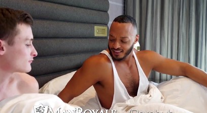 ManRoyale Two Interraical Hunks Bang Tight Ass