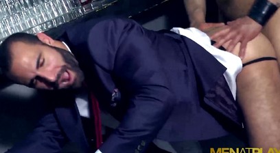 MENATPLAY Handsome Jean Franko Ass Breeds Suited Hunk Paco