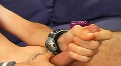 European Guy Working on his Dick with Fleshlight