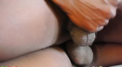 African Amateur Barebacked before Creampie