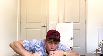 Wet BJ On My Dildo Replica