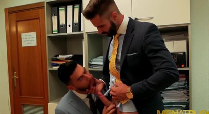 MENATPLAY Colleagues Dani Robles And Mick Stallone Anal Fuck
