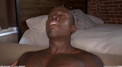 Uncut Cutie Strokes his Smooth Shaft