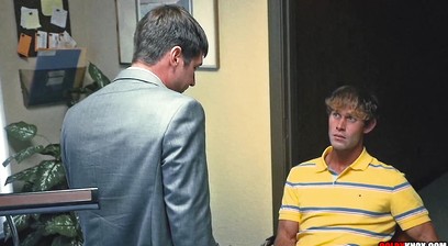Hot Blonde Hunk gets a RAW Anal Interview circa 1985