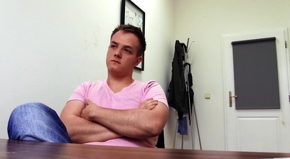DIRTY SCOUT 217 - Muscular Straight Dude Gets Fucked By The Interviewer