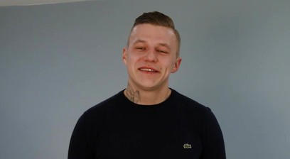 Young Straight MMA Fighter Wanks his Big Uncut Cock & Shoots his Load!