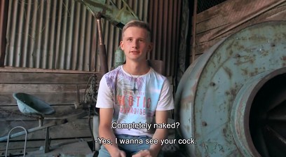 CZECH HUNTER 554 - Hunk Twink Busts A Nut On His Stomach While Getting His Ass Fucked