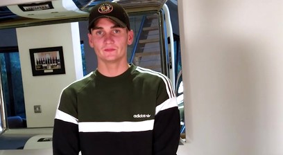 Cheeky Lad Flynn Peacock Wanks his Huge 8 Inch Cock & Cums for the 2nd Time!!