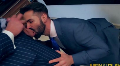 MENATPLAY Bearded Hunk Dani Robles Anal Bred By Damon Heart