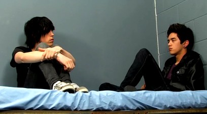 Tall and skinny Tyler Bolt hard anal fucks gay Jason