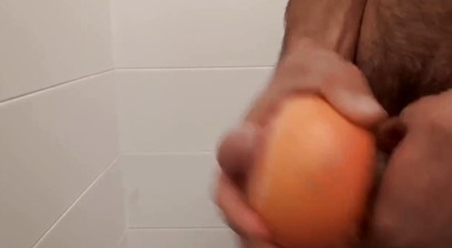 Black cook massage in doll