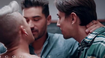 Icon Male - Jack Hunter Joins His Bf Andy Taylor & Chris Damned For A Wild Threesome In Class