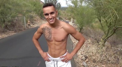 NEW Model Ethan Manor Jerks His COCK