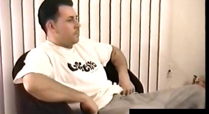 Amateur straight guy smokes after receiving blowjob