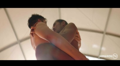 Vocal Bottom & Otter Have Voyeuristic Sex Bareback