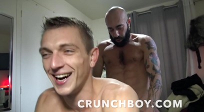 NEW CRUNCHBOY REALEASE : ROMANTIk fucked bareack by GINNAI MAGGIO ! 24 CM !!