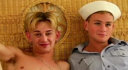 Virgin Sailor Fucks Some Ass! - Larry Cotter And Will
