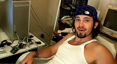 Straight Boy Bam Drains His Dick - Bam