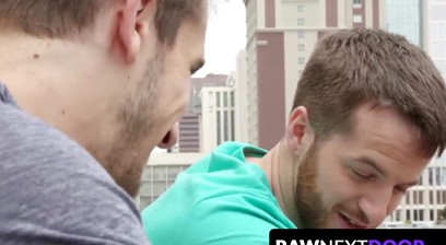 Office studs Quentin Gainz and Donte Thick bare fucking while alone at work