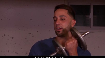Andrew's longing for a big dude's cock fulfilled in a wild fuck