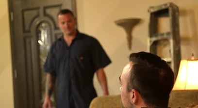 Jerking bdsm dom rims buff tied up subs ass