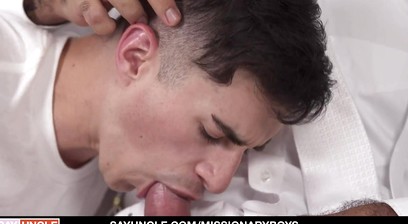 Fucking a Missionary's Tight Hole in the Temple