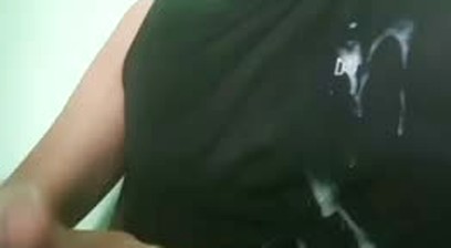 Horny Indian College Gay Twink Solo Mastrubation Jerking Off Cumshot